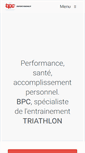 Mobile Screenshot of benpernet-coaching.fr